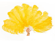 Fancy Burlesque Fan - Single Layer - Ostrich Africa
