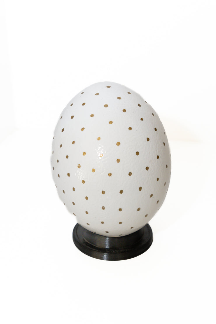 Decoupage Ostrich Egg Shell Limited Edition