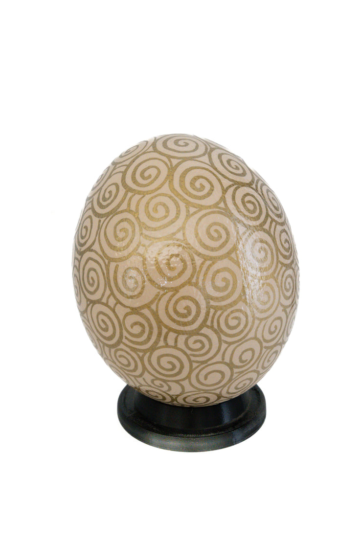 Decoupage_Ostrich_Egg_Shell_Cream_with_Gold_swirls