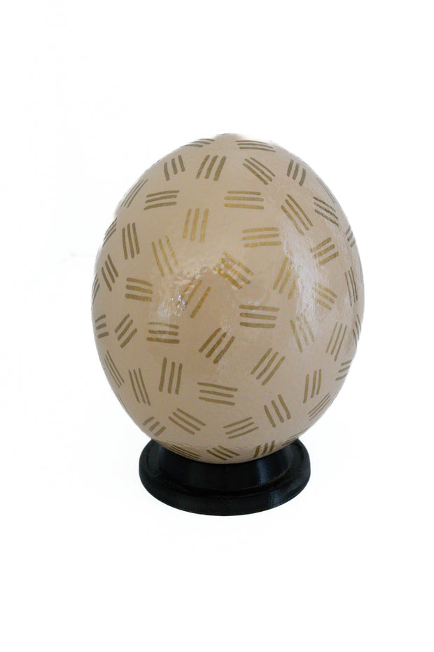 Decoupage_Ostrich_Egg_Shell_Cream_with_stripes