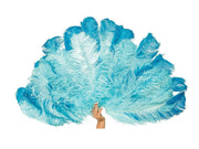 Glamour Burlesque Fan - Double Layer - Ostrich Africa