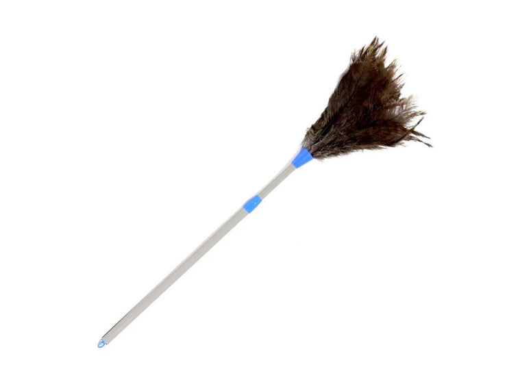 Telescoping Plastic Handle Ostrich Feather Duster - Ostrich Africa