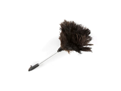 Ostrich Feather Duster Aluminium (Non-Ext) - Ostrich Africa